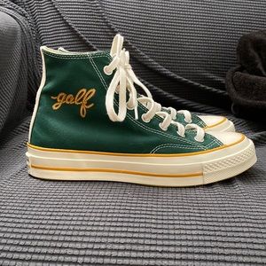 Brand new, custom, never worn Golf Wang converse!